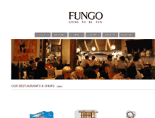 Tablet Screenshot of fungo.com